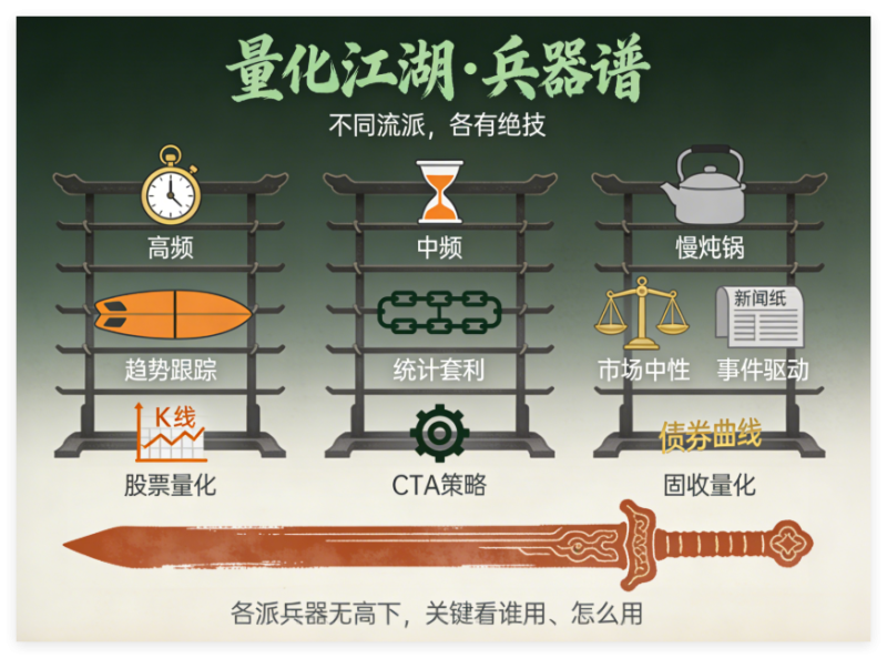 量化江湖:流派与兵器谱-若是我